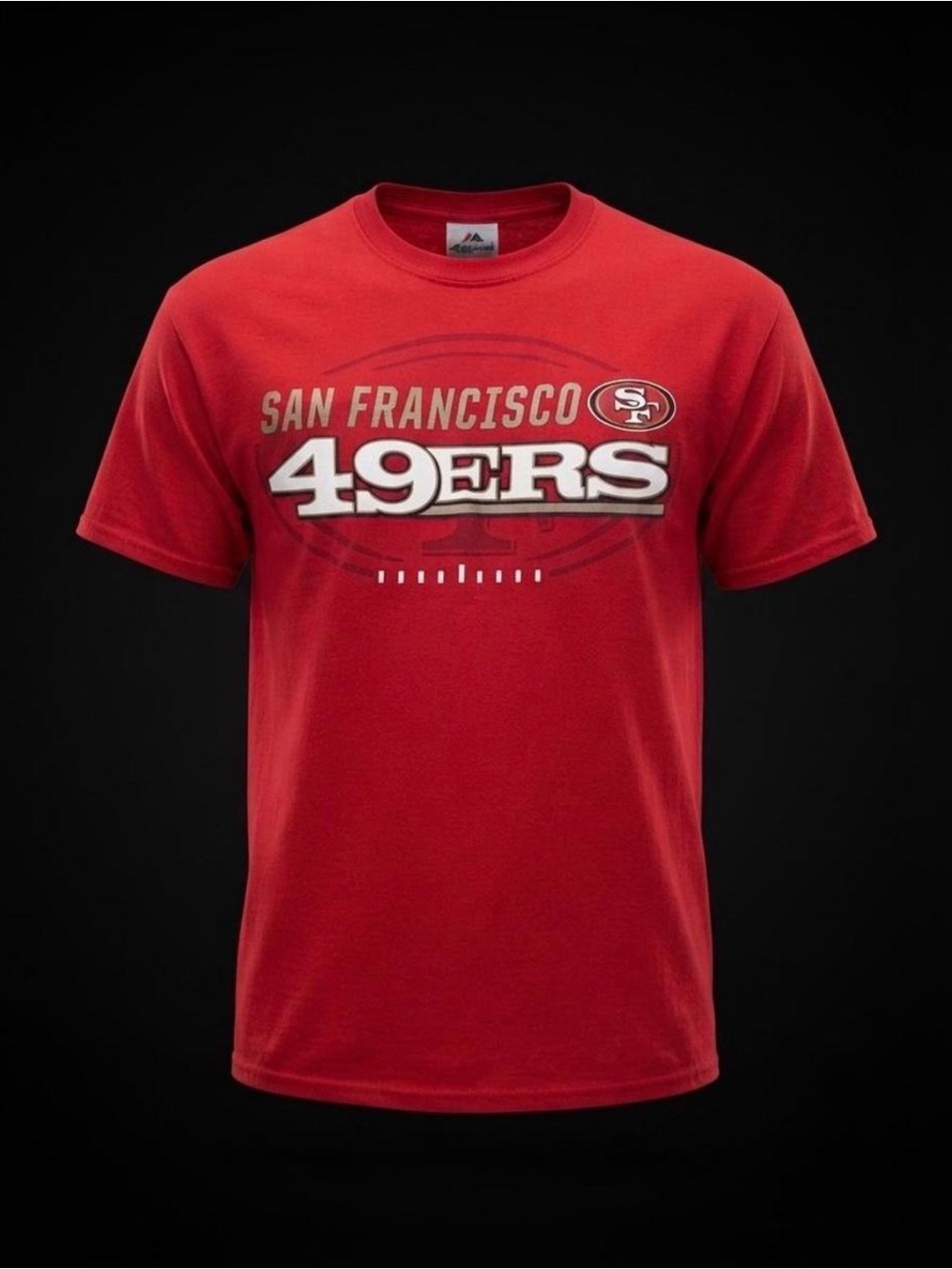 Majestic San Francisco 49ers NFL Red Graphic T-Shirt Men’s Size Medium